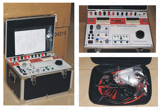 Testador de proteção de relé monofásico GDJB-III vendido para as Filipinas
