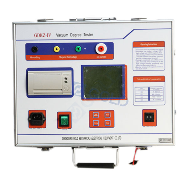 Testador de grau de vácuo de disjuntor de alta tensão GDKZ-IV, testador de vacuidade de switchgear de alta tensão