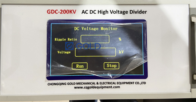 200kV Multifuncional CD DC de alta pressão separador