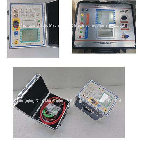 Testador de IPF do fator de potência de isolamento de GDGs e testador TTR TTR do transformador GDBC-901 pronto para remessa