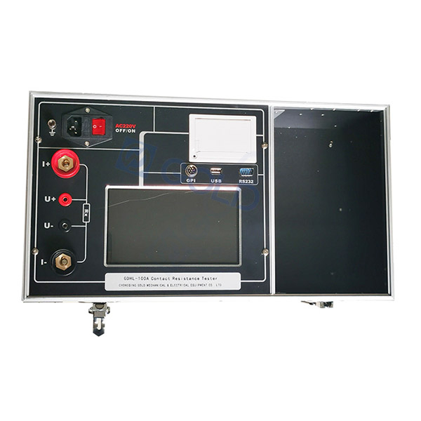 GDHL-100A Disjuntor portátil de alta tensão testador de resistência de contato