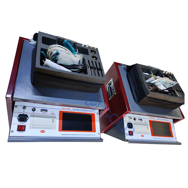 GDYJ-502A IEC156 80kV automático de transformador de óleo de quebra de tensão BDV testador