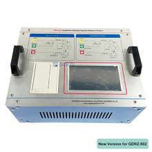 GDRZ-902 Analisador de resposta a frequência de varredura SFRA do transformador, IEC60076-18 Testador de enrolamento do transformador