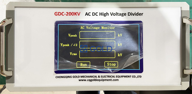 200kV Multifuncional CD DC de alta pressão separador