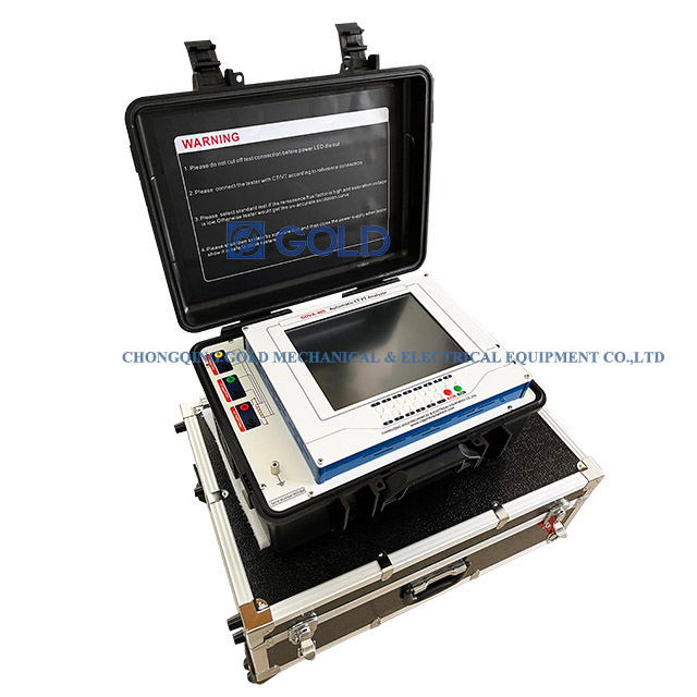 Tela de toque GDVA-405 CT PT Tester automático Transformador de corrente CT PT analisador