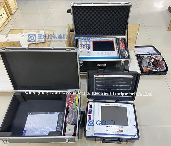 Analisador GDVA-405 CT PT e GDGK-307 Analisador de disjuntores prontos para remessa